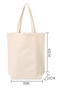 SKCB006  custom-made canvas bag design net color zipper canvas bag canvas bag supplier 30*20*10 40*30*10 45*35*15 detail view-4